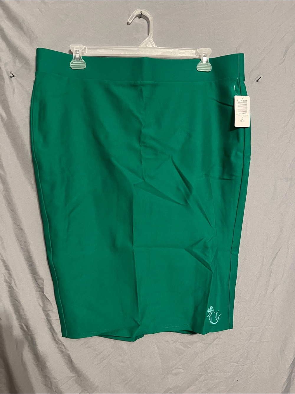 Torrid Little Mermaid Emerald Green Pencil Skirt Size 2 - Picture 1 of 4